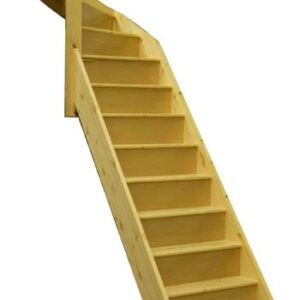 Stairs winder at the top