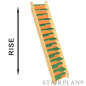 alternating tread stairway