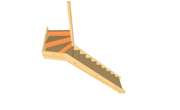 mdf winder flight of stairs