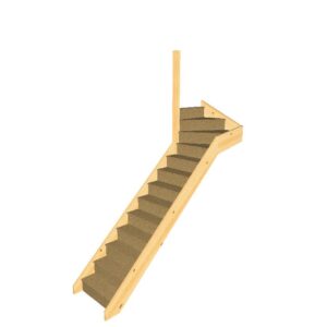 Winder Flight of Stairs Top Left hand