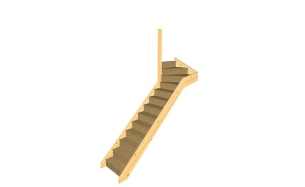 Winder Flight of Stairs Top Left hand