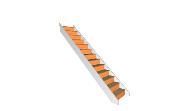 standard flight of stairs 2700mm rise