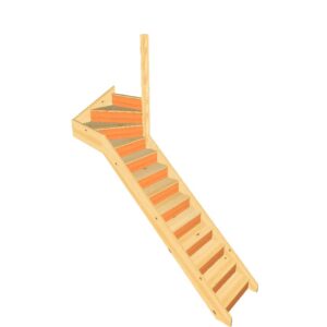 pine kite winder staircase top right turn