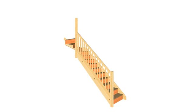kit winder flight of stairs left turn top