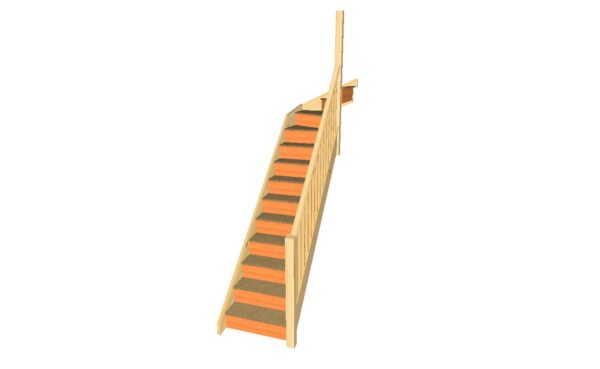 top winder staircase right hand turn