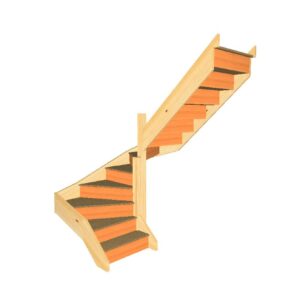 stairs uk left turn winder layout
